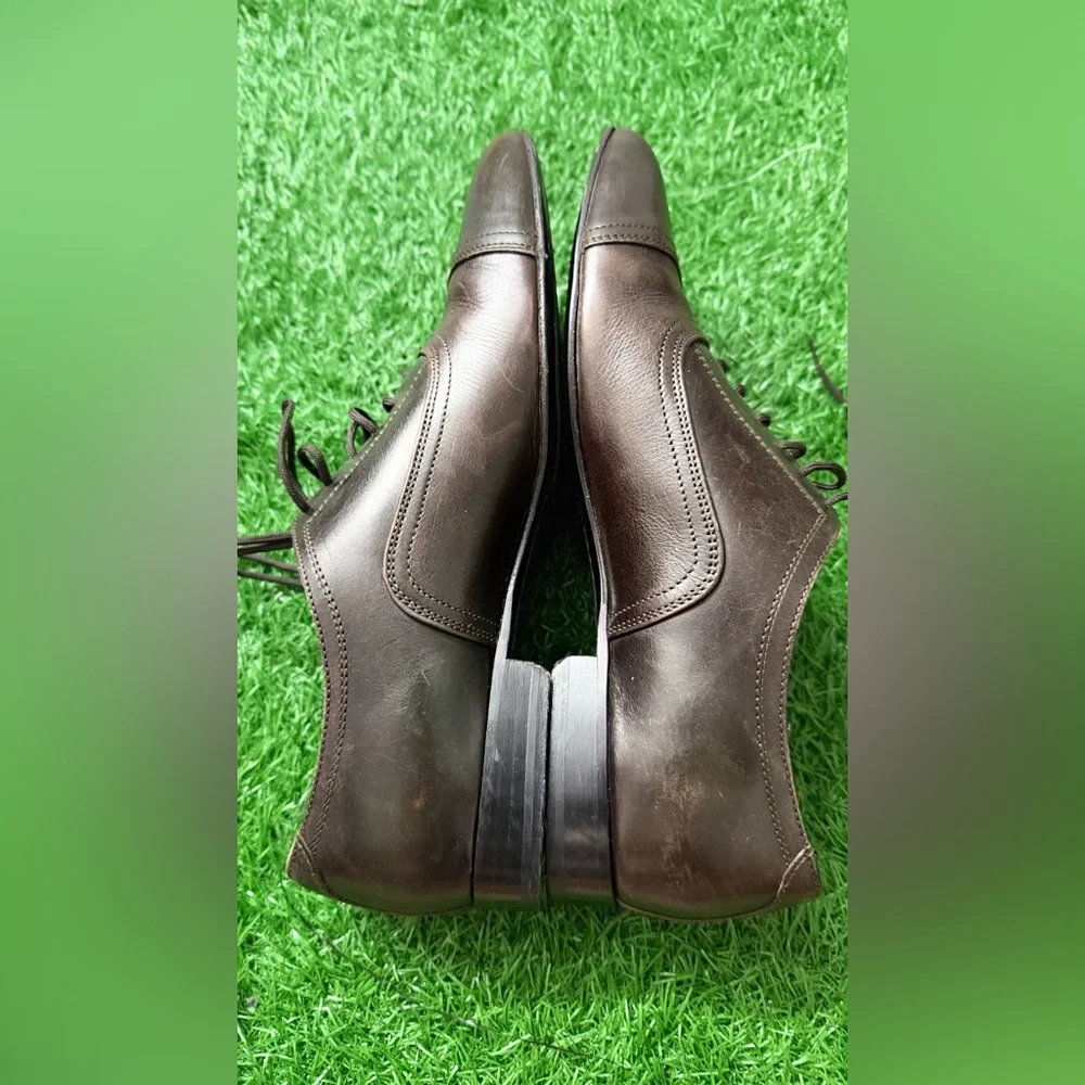 Burberry Men's‎ Brown Leather Dress Shoes Size 40